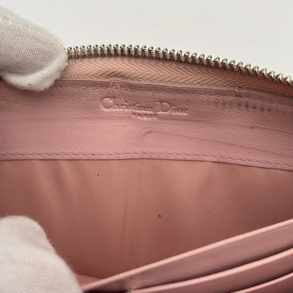 Lady Dior Cannage Zip Wallet - Picture 10 of 16